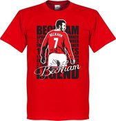 David Beckham Legend T-Shirt - Rood - M