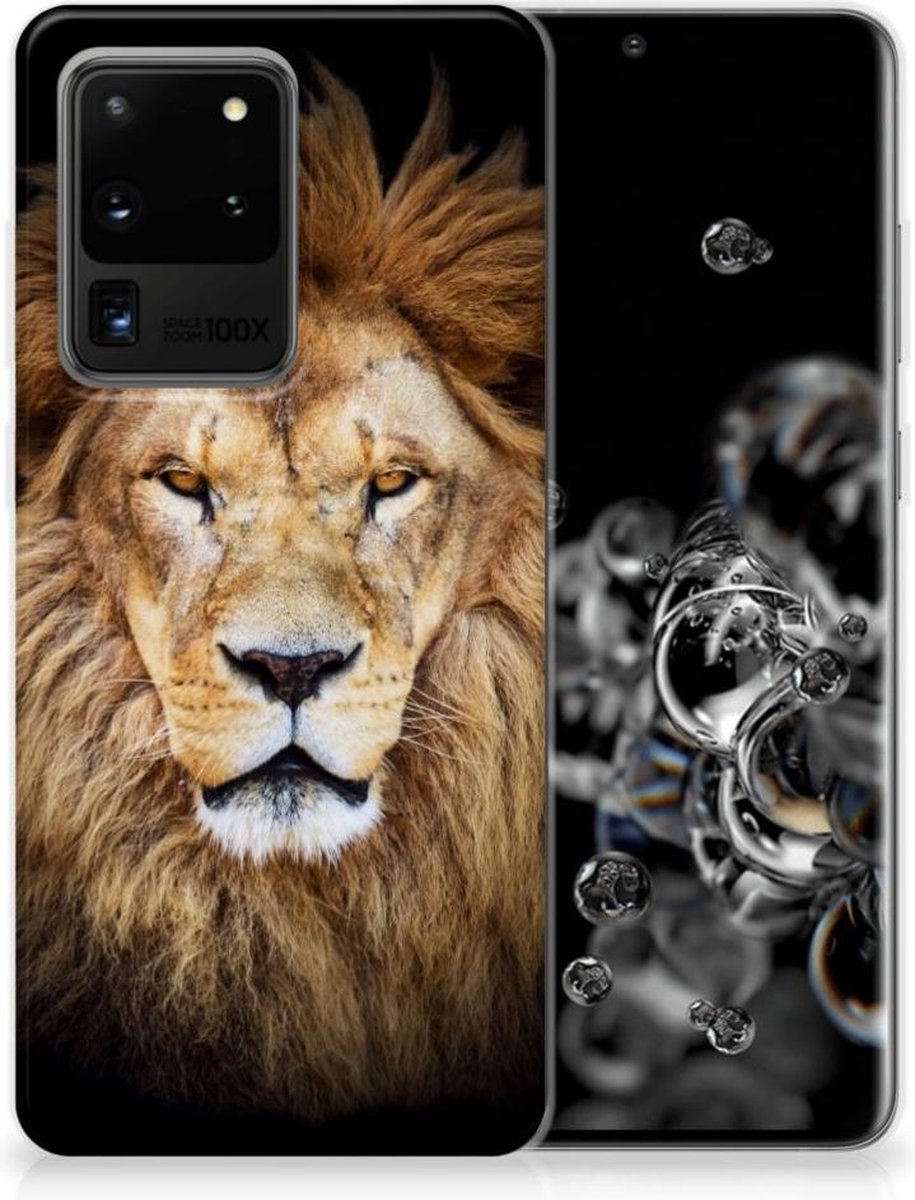Samsung Galaxy S20 Ultra TPU Hoesje Leeuw