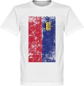 Liechtenstein Flag T-Shirt - XXL