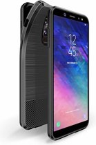 Dux Ducis - Samsung Galaxy A6 Plus 2018 hoesje - TPU Back Cover - Mojo Series - Zwart