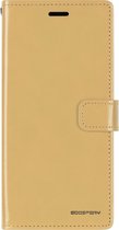 Hoesje geschikt voor iPhone XS Max - Blue Moon Diary Wallet Case - Goud