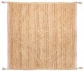 Nattiot - Elili Jute Vloerkleed Voor Kinder & Babykamer - Tapijt 140 x 140 cm