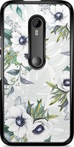 Motorola Moto G (3rd gen) hoesje - Floral art