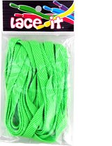 schoenveter-lacy-fluo green 120 cm land 8 mm breed