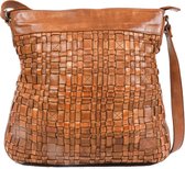 Bear Design Femke Leren Schoudertas - Cognac
