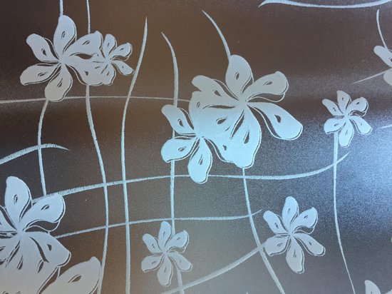 Onzuiver Peuter Communistisch raamfolie bloemen print| Decoratieve raamfolie | bloemen motief |  zelfklevend | 91 x... | bol.com
