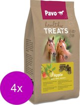 Pavo Healty Treats 1 kg - Horse Snack - 4 x Pomme