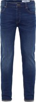 WE Fashion Heren skinny tapered jeans met stretch