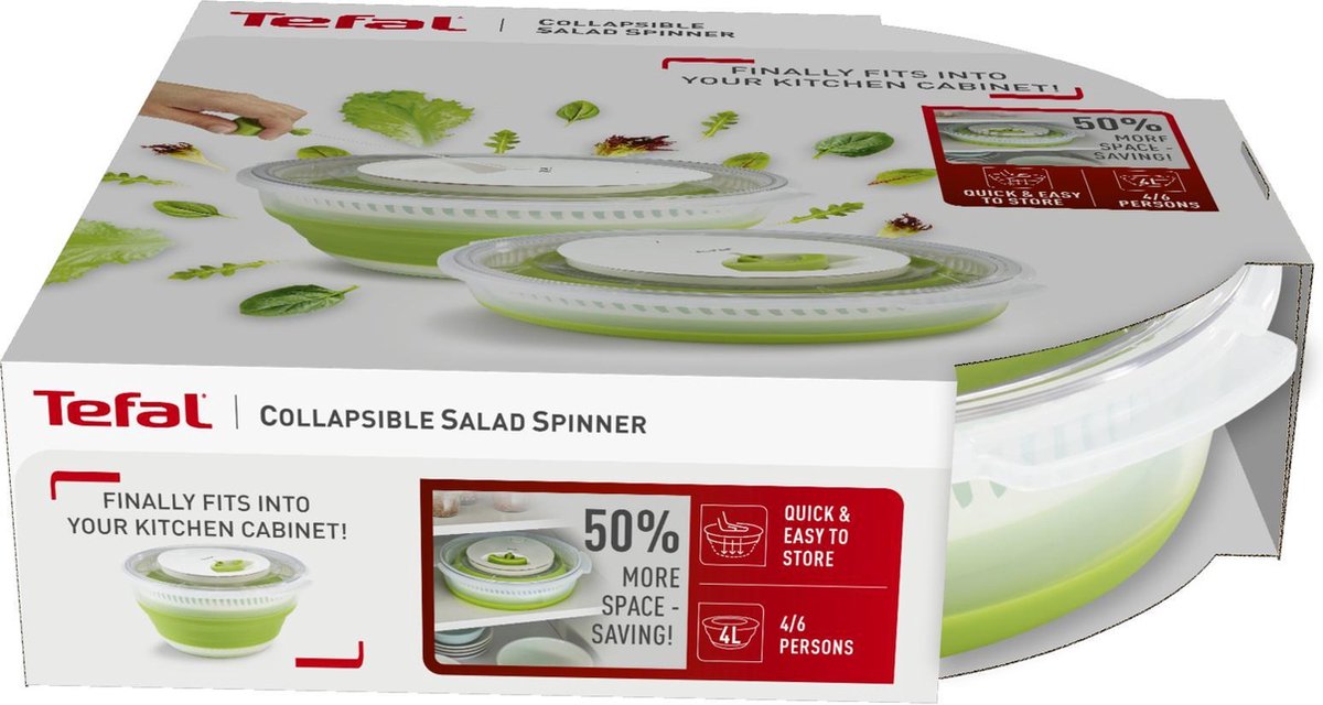 Emsa Essoreuse à salade pliable Turboline (4,5 L) - Comparer avec