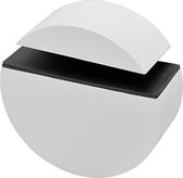 Plankdrager Duraline clip circle wit
