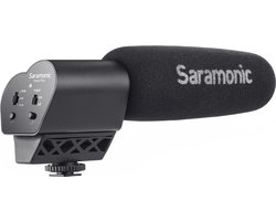 Saramonic Vmic Pro camera microfoon met coldshoe om op camera aan te sluiten