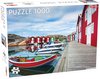 Puzzel Around the World Northern Stars: Fishing huts in Smögen - 1000 stukjes