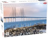 Puzzel Around the World Northern Stars: Öresund Bridge - 1000 stukjes