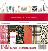 Craft Smith: Miss Claus 6x6 Inch Paper Pad (MSE4873)