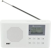 Bol.com Soundmaster DAB160WE - Draagbare DAB+/FM-radio met ingebouwde oplaadbare accu wit aanbieding