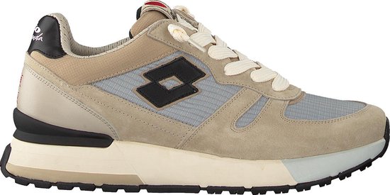Lotto Leggenda Heren Lage sneakers Tokyo Shibuya - Beige - Maat 44 | bol.com