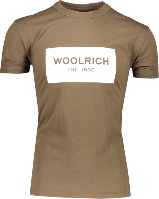 Woolrich T-shirt Groen - Maat S - Heren - Lente/Zomer Collectie - Katoen |  bol.com