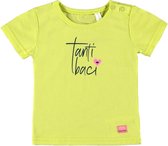 Bampidano Meisjes T-shirt met print - yellow - Maat 74