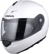 Schuberth C3 Pro Glossy Wit Systeemhelm - Motorhelm - Maat XS