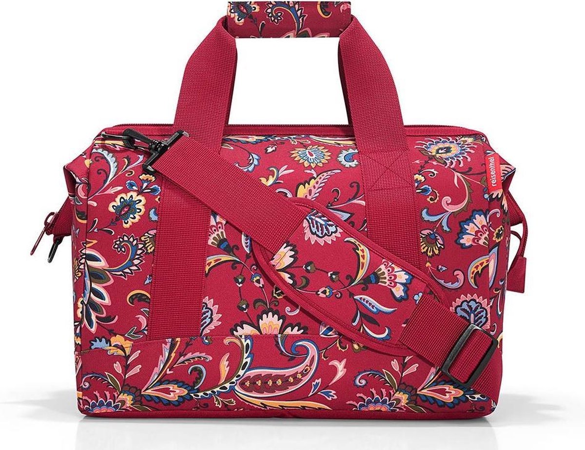 Reisenthel Allrounder M Reistas Sporttas - Maat M - 18L - Paisley Ruby Rood