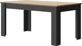 Uitschuifbare eettafel Manno 90x200 industrieel