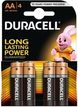 Duracell Aa 4 Pack