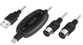 Adapter USB to Midi In-Out UA0037N