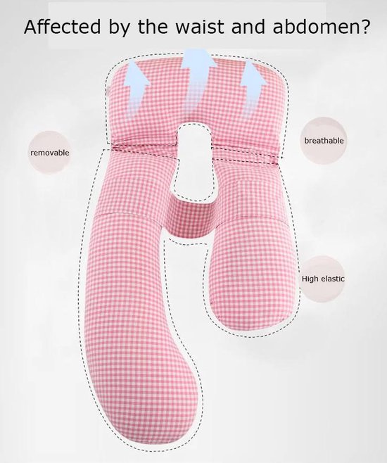 New Arrival 2025 U-Shape Cotton Maternity Pillow Zwangerschapskussen Pregnancy B