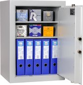 Pistool en Munitiekluis MS-MT-01-705  | Pistoolkluis met Dubbelbaard Sleutelslot  - 70,5 x 50 x 45 cm