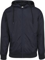 Senvi Hooded Windrunner Herenjack - Kleur Blauw - Maat 5XL