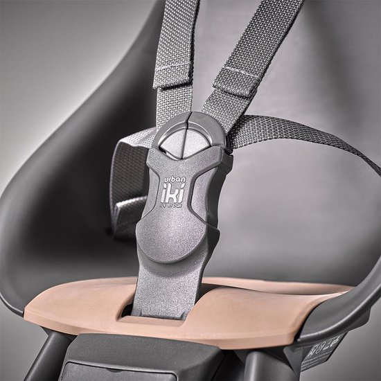 Urban Iki Fietsstoeltje Achter Bincho Black/Kurumi Brown