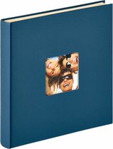 Walther Fun - Fotoalbum - Zelfklevend - 33 x 34 cm - 50 pagina's - Blauw