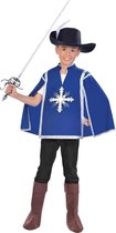 Amscan Kostuum Royal Musketeer Jongens 8-10 Jaar Blauw 4-delig