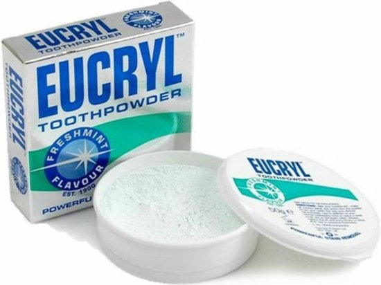 Eucryl Tandpoeder - Fresh Mint - 50 gram - Eucryl