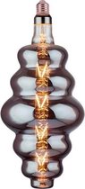 LED Lamp - Design - Origa XL - E27 Fitting - Titanium - 8W - Warm Wit 2400K - BES LED