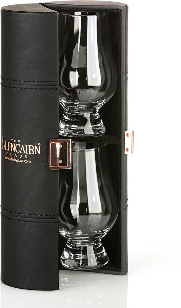 Glencairn whiskey glas travel set van 2 glazen - The Glencairn