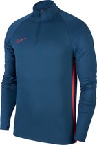 Nike Dry Academy Drill Top  Sporttrui - Maat M  - Mannen - blauw/roze