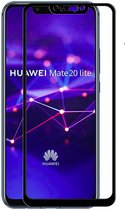 Huawei Mate 20 Lite Screenprotector - Beschermglas Huawei Mate 20 Lite Screen Protector Glas - Full Cover - 1 stuk