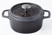 INVICTA Ronde braadpan -  18 cm - Taupe - Alle warmtebronnen inclusief inductie