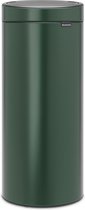 Brabantia Touch Bin poubelle 30 litres avec seau intérieur synthétique - Pine Green