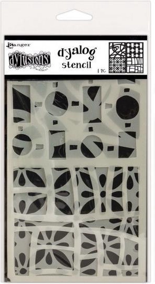 Ranger - Dylusions Stencil - Doodle it too