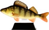 Vistrofee Real Fish Baars 17 cm Prijs Roofvis Wedstrijd Viswedstrijd Visprijs Wedstrijdprijzen Vis