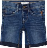 Name it bermuda jongens - blauw - NKMsofus Medium blue denim - maat 98