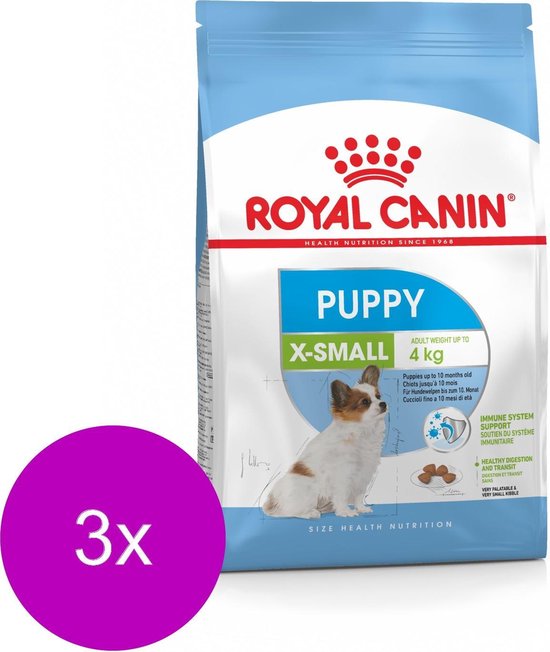 Royal Canin X-Small Puppy - Hondenvoer - 3 x 1.5 kg - Royal Canin