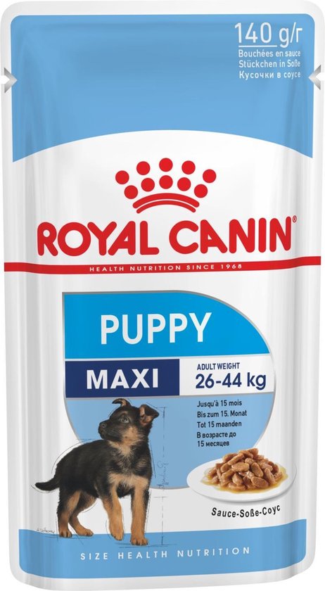 Royal Canin Shn Maxi Puppy Pouch - Hondenvoer - 10x140 g