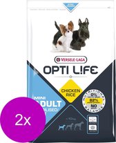 Opti Life Adult Light Mini - Hondenvoer - 2 x 2.5 kg