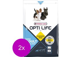Opti Life Adult Light Mini - Hondenvoer - 2 x 2.5 kg