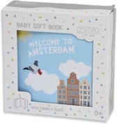 Zacht Babyboekje Amsterdam - Engelse versie / Baby Soft Book Amsterdam - English version