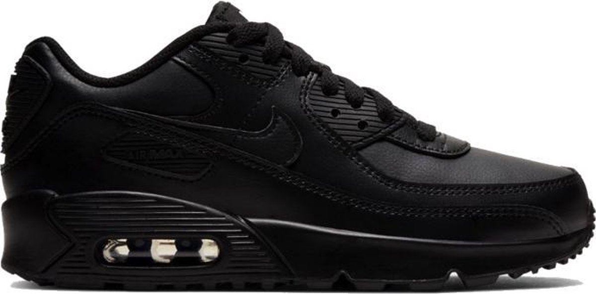 Nike - Air Max 90 LTR GS - Air Max Kinderschoen - 38 - Zwart | bol.com