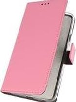 Bookwallet hoes - Nokia 6.2 - Roze